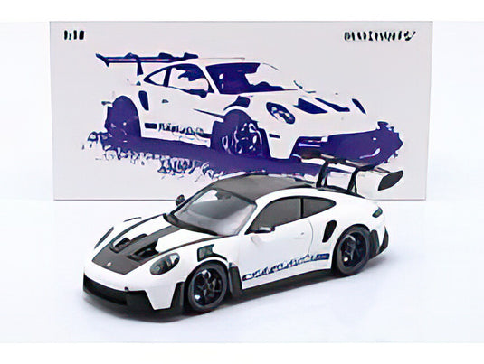 【予約】12月以降発売予定PORSCHE 911 992 GT3 RS COUPE WEISSACH PACKAGE 2022 BLUE RIMS WHITE BLACK/MINICHAMPS 1/18ミニカー 500台限定