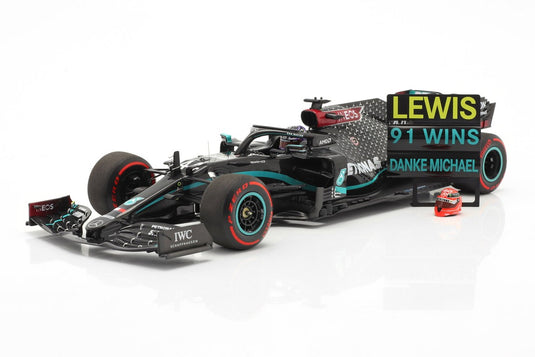 Lewis Hamiltonルイスハミルトン Mercedesメルセデス AMG F1 W11 2020 ブラック #44 91st / MINICHAMPS 1/18 ミニカー