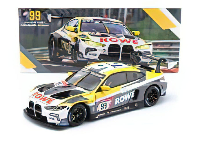 【予約】7月以降発売予定BMW  4SERIES M4 GT3 TEAM ROWE RACING N 99 24h NURBURGRING 2023 PHILIPP ENG  AUGUSTO FARFUS  CONNOR DE PHILIPPI  NICKYELLOY  WHITE GREY YELLOW/ミニチャンプス 1/18ミニカー