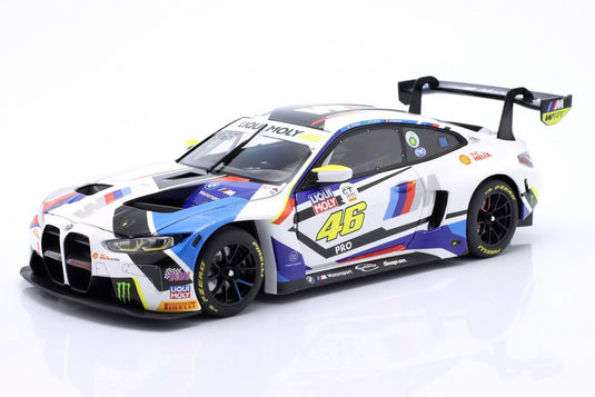 BMW M4 GT3 #46 6位 12時間バサースト 2023 Farfus Martin Rossi ホワイト / MINICHAMPS 1/18 ミニカー