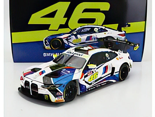 BMW 4 SERIES M4 GT3 TEAM WRT N 46 6th 12h BATHURST 2023 VALENTINO ROSSI AUGUSTO FARFUS MAXIME MARTIN VARIOUS/MINICHAMPS 1/18ミニカー