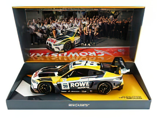 BMW  4SERIES M4 GT3 TEAM ROWE RACING N 98 WINNER 24h SPA 2023 PHILIPP ENG  MARCO WITTMANN  NICK YELLOLY  WHITE GREY YELLOW/ミニチャンプス 1/18ミニカー