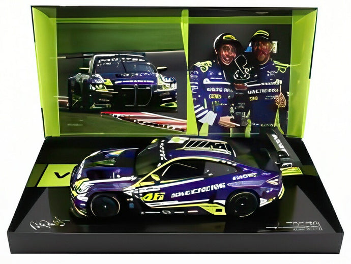 BMW 4シリーズ M4 GT3 チームWRT N46 GTワールドチャレンジ 2023 V.ロッシ M.マルタン/ MINICHAMPS 1/18 ミニカー