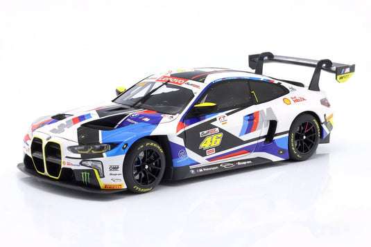 BMW M4 GT3 #46 2位 12時間アブダビ 2023 ロッシ ヴァントール イェロリー ホワイト / MINICHAMPS 1/18 ミニカー