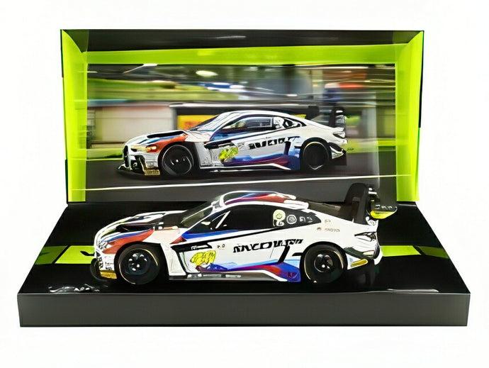 BMW  4シリーズ M4 GT3 チーム WRT N 46 12時間 バサースト 2024 ヴァレンティーノ ロッシ - マキシム マルタン - ラファエル マルチェッロ - ホワイト/ MINICHAMPS 1/18 ミニカー