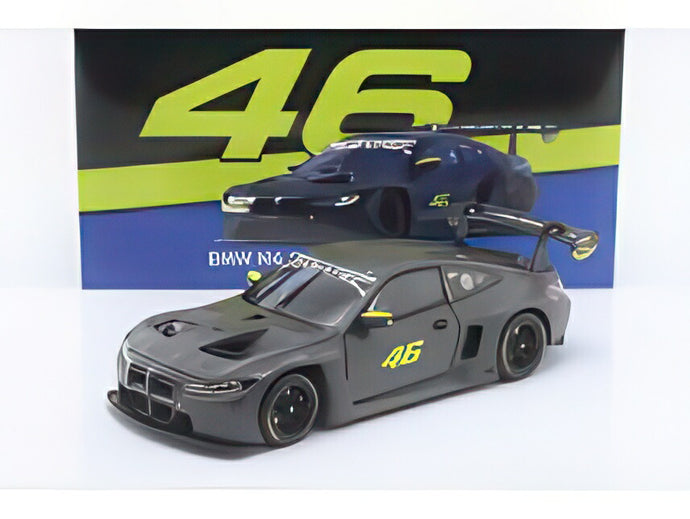 【予約】BMW 4シリーズ M4 GT3 TEAM WRT N 46 TEST MISANO MARZO 2024 バレンティーノ・ロッシ マットグレー/ MINICHAMPS 1/18 ミニカー