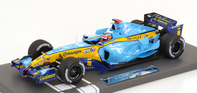 Renault R25 イギリスGP ワールドチャンピオン Alonso 2005 限定264個/ MINICHAMPS 1/18 ミニカー