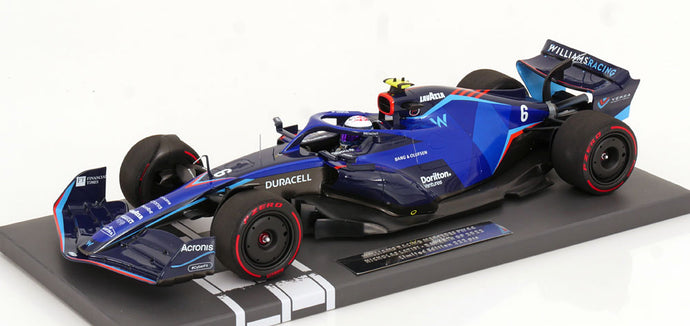 Williams FW44 2022年 F1 バーレーンGP #6 N.ラティフィ/ MINICHAMPS 1/18 ミニカー