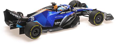 WILLIAMS FW44  Miami GP 2022 (A. Albon )/MINICHAMPS 1/18ミニカー