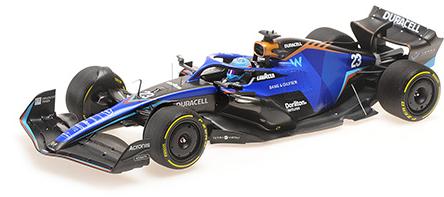 WILLIAMS FW44  Miami GP 2022 (A. Albon )/MINICHAMPS 1/18ミニカー