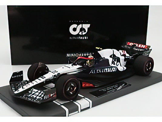 ALPHA TAURI  F1 AT04 TEAM ALPHA TAURI N 22 BRITISH GP 2023 YUKI TSUNODA  BLUE WHITE/MINICHAMPS 1/18ミニカー