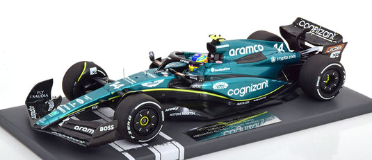Aston Martin AMR23 サウジアラビアGP Alonso 2023 限定270個/ MINICHAMPS 1/18 ミニカー