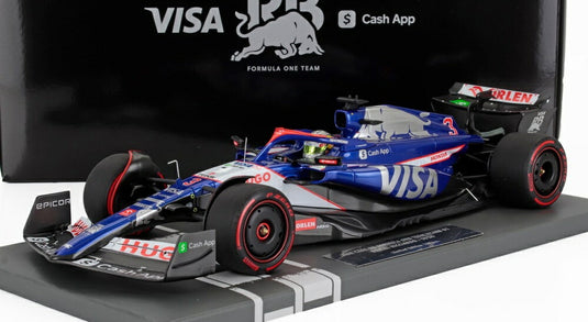 レーシングブルズ VCARB 01 2024 ダニエル・リカルド / MINICHAMPS 1/18 ミニカー
