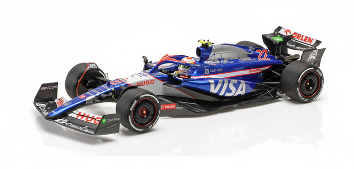 VISA CASH RB FORMULA ONE TEAM VCARB 01 角田裕毅 日本GP 2024/ MINICHAMPS 1/18 ミニカー