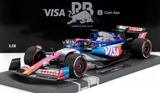 RACING BULLS F1 VCARB01 マイアミGP 2024 ダニエルリカルド/ MINICHAMPS 1/18 ミニカー