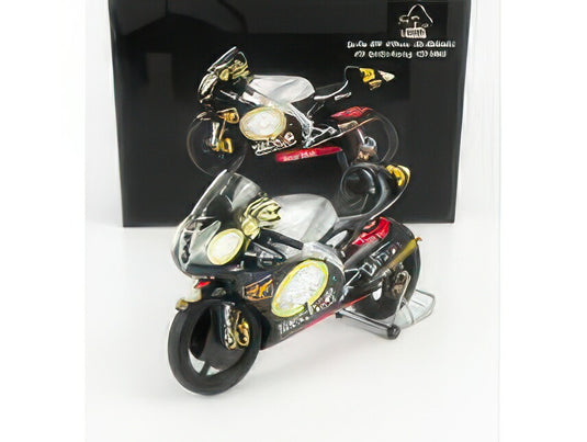 APRILIA RSV250 MS N 3 250cc 2002 WORLD CHAMPION MARCO MELANDRI BLACK RED/MINICHAMPS 1/12ミニカー