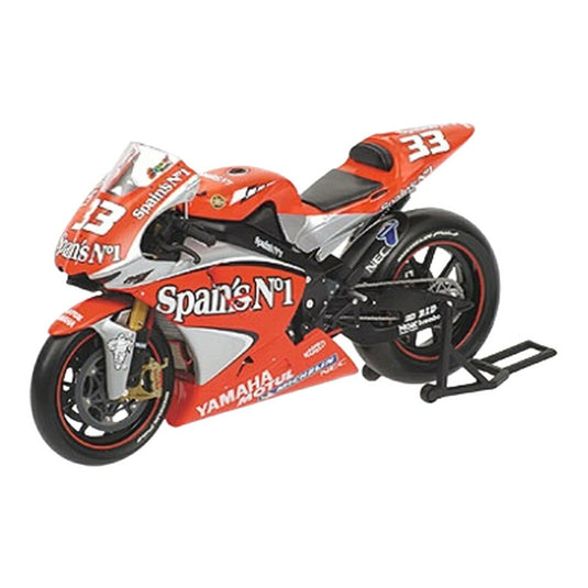 Yamahaヤマハ YZR-M1 MotoGP 2004 Marco Melandri #33 レッド / MINICHAMPS 1/12 ミニカー