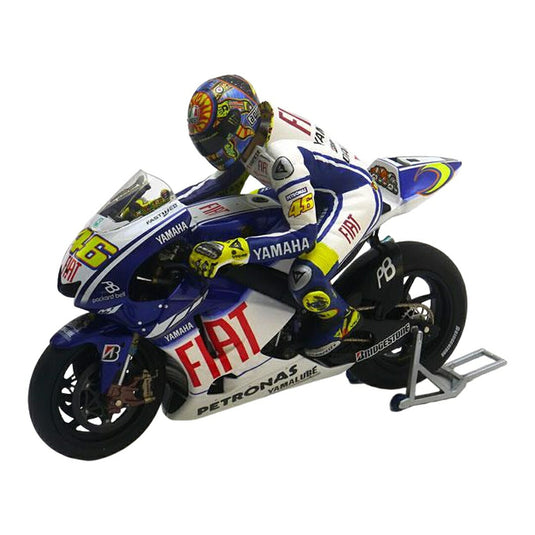 Yamahaヤマハ YZRM1 2009 Moto GP World Champion GP Valencia Rossi Ltd 2499 pcs / MINICHAMPS 1/12 ミニカー