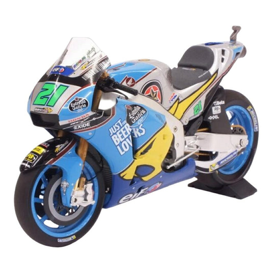 Hondaホンダ RC213V MotoGP 2018 Franco Morbidelli フランコ・モルビデリ #21 シルバー/ブルー/イエロー / MINICHAMPS 1/