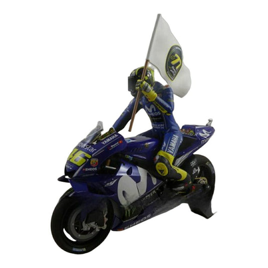 Yamahaヤマハ YZR-M1 2018 ブルー #46 / MINICHAMPS 1/12 ミニカー