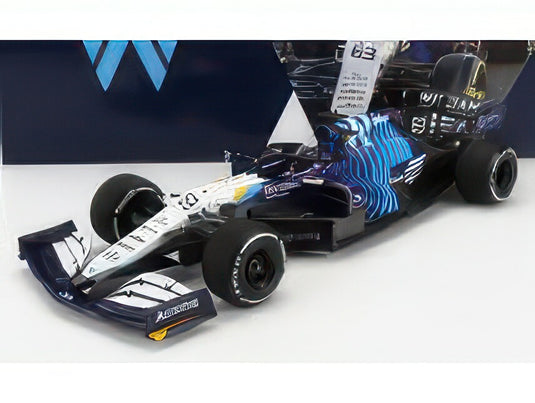 【予約】7月頃発売予定WILLIAMS - F1 FW43B MERCEDES M12 EQ POWER+ TEAM WILLIAMS RACING N 63 SAUDI ARABIA GP 2021 GEORGE RUSSEL - WHITE LIGHT BLUE /Minichamps 1/18 ミニカー