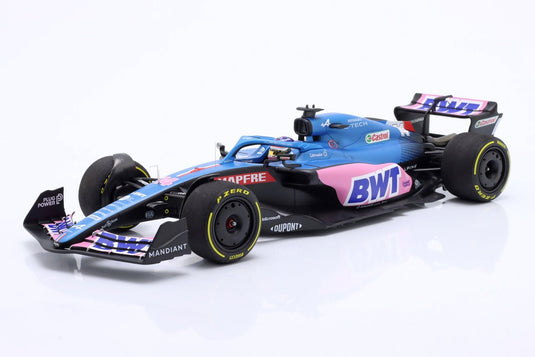 Fernando Alonsoフェルナンドアロンソ Alpineアルピーヌ A522 #14 オーストラリアGP 2022 ブルー / MINICHAMPS 1/18 ミニカー