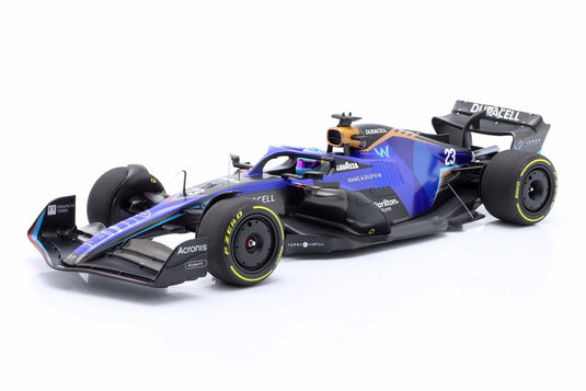Alexander Albonアレクサンダーアルボン Williamsウィリアムズ FW44 #23 マイアミGP 2022 ブルー / MINICHAMPS 1/18 ミニカー