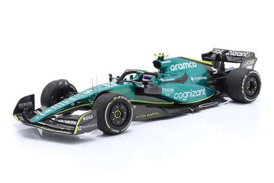 S. Vettel セバスチャン・ベッテル Aston Martinアストンマーチン AMR22 #5 ラストレース アブダビGP / MINICHAMPS 1/18 ミニカー