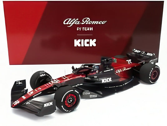 ALFA ROMEO F1 C43 STAKE No77 オーストラリアGP 2023 Vボッタス ブラックレッド/ MINICHAMPS 1/18 226台限定ミニカー