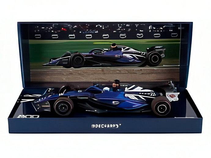 WILLIAMS F1 FW45 WILLIAMS RACING GULF No23 イギリスGP 2023 Aアルボン ブルーブラック/ MINICHAMPS 1/18 ミニカー