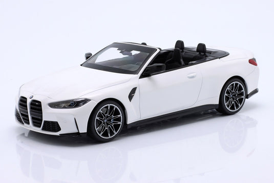 BMW M4 コンバーチブル G83 2021 ホワイト / MINICHAMPS 1/18 ミニカー