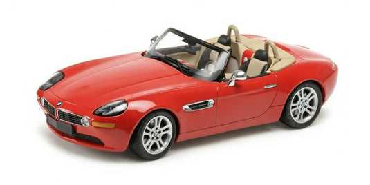 【予約】BMWビーエムダブリュー Z8 スパイダー ロードスター 2000 レッド / MINICHAMPS 1/18 ミニカー
