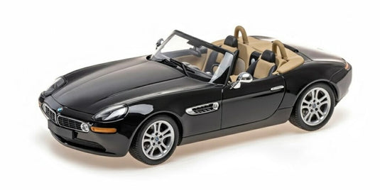 【予約】 BMW Z8 Spiderスパイダー Roadsterロードスター 2000 ブラック / MINICHAMPS 1/18 ミニカー