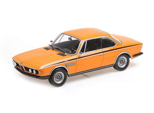 1971 BMW 3.0 CSL, orange/MINICHAMPS 1/18ミニカー