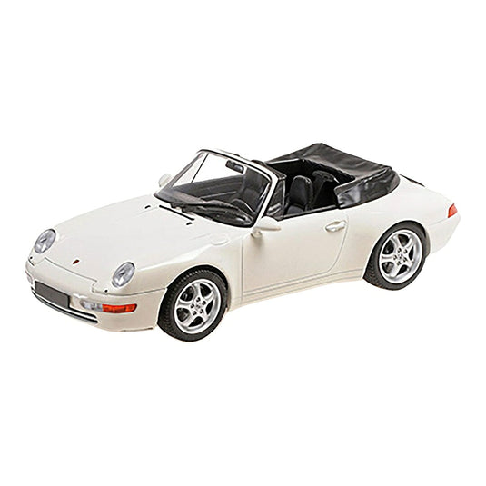 【予約】 Porscheポルシェ 911 993 カブリオレ オープン 1994 ホワイト / MINICHAMPS 1/18 ミニカー
