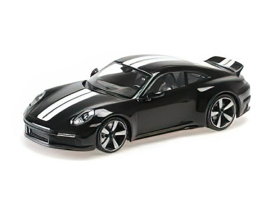 【予約】12月以降発売予定PORSCHEポルシェ 911 992 SPORT CLASSIC COUPE 2022 - BLACK /Minichamps 1/18ミニカー