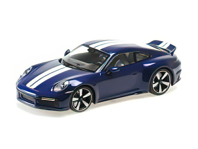 【予約】12月以降発売予定PORSCHEポルシェ 911 992 SPORT CLASSIC COUPE 2022 - BLUE MET /Minichamps 1/18ミニカー