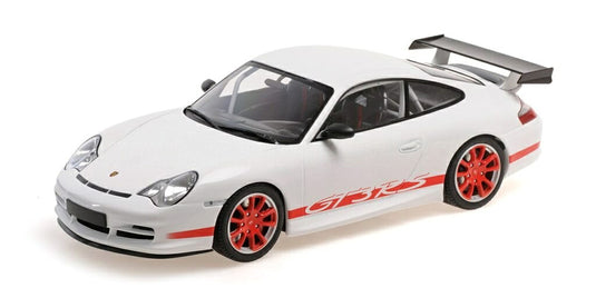 Porscheポルシェ 911 996 GT3 RS 2002 ホワイト レッド 限定660pcs / Minichamps 1/18 ミニカー