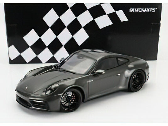PORSCHE 911 992 CARRERA 4 GTS COUPE 2020 GREEN MET/Minichamps 1/18ミニカー