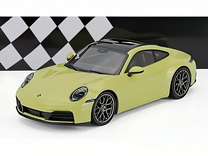 PORSCHE 911 992-2 CARRERA クーペ 2024 イエローメタリック/ MINICHAMPS 1/18 ミニカー