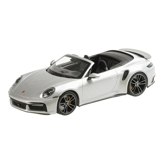 Porscheポルシェ 911 992 ターボS カブリオレ 2020 シルバー / MINICHAMPS 1/18 ミニカー