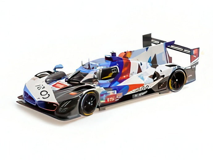 【予約】9月以降発売予定BMW Mハイブリッド LMDH P66-3 チームBMW M WRT N15 24hルマン 2024 ホワイトブルーブラック/ MINICHAMPS 1/18 ミニカー