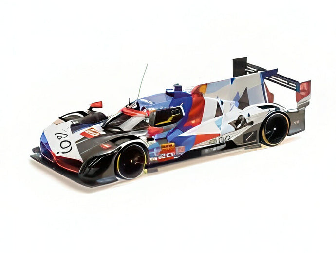 【予約】9月以降発売予定BMW Mハイブリッド LMDH P66-3 チームBMW WRT N20 バーレーンテスト 2024 V.ロッシ ホワイトブルーブラック/ MINICHAMPS 1/18 ミニカー