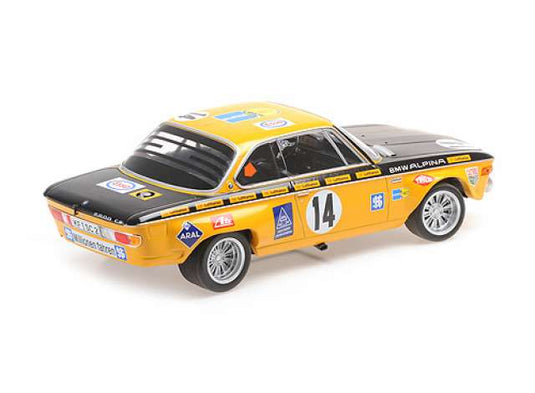 BMW 2800 CS 1970年 スパ24時間レース 優勝 #14 Kelleners Huber/ MINICHAMPS 1/18 ミニカー