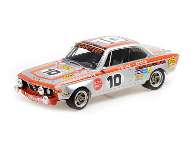 ギャラリービューアに画像をロードする, 1972 BMW 2800 CS #10 Fitzpatrick/Peltiere/Ethuin 24h Spa-Francorchamps,/MINICHAMPS 1/18ミニカー
