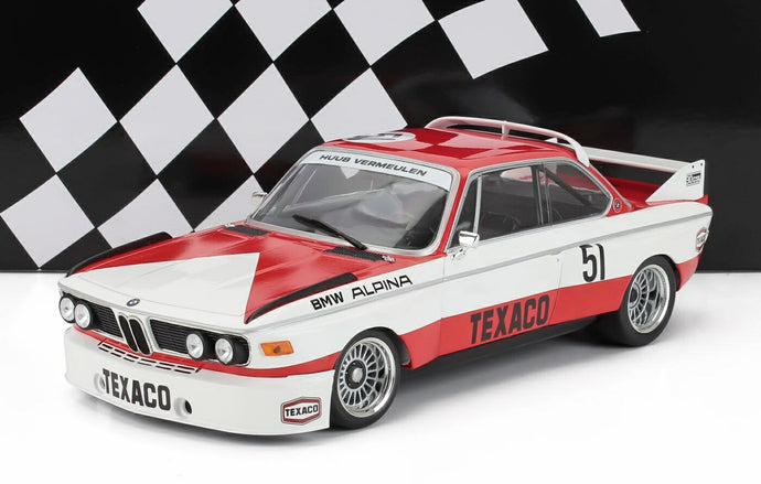 【予約】2026年発売予定BMW 3.0 CSL TEAM DUTCH NATIONAL RACING #51 ザントフォールト3位 1974 フェルムーレン/スローテメーカー レッド/ホワイト / MINICHAMPS 1/18 ミニカー