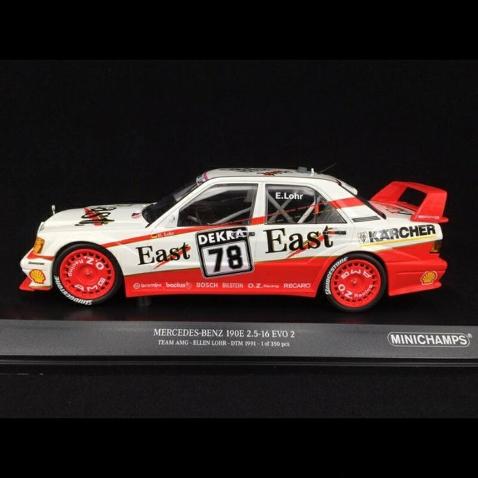 MercedesBenz 190E 2.516 EVO 2 AMG n78 DTM 1991/ MINICHAMPS 1/18 ミニカー