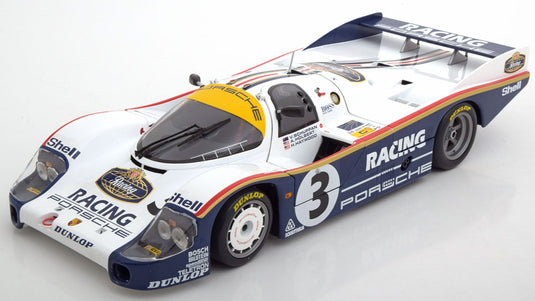 Porscheポルシェ 956L Winner 24h Le Mansル・マン優勝 1983 Holbert/Haywood/Schuppan Rothmansロスマンズデカール付 / MINICHAMPS 1/18 ミニカー