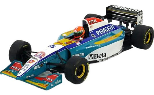 Jordanジョーダン Peugeotプジョー EJR 195 1995 Irvineアーバイン / Minichamps 1/18 ミニカー