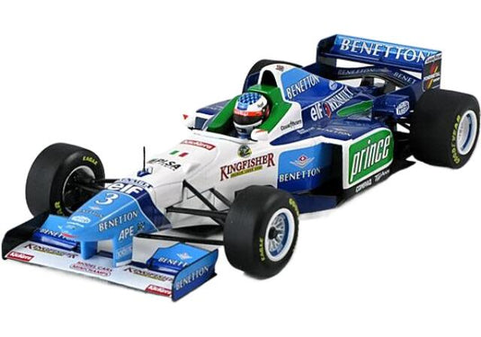 Benettonベネトン Renaultルノー B196 1996 Alesiアレジ / Minichamps 1/18 ミニカー